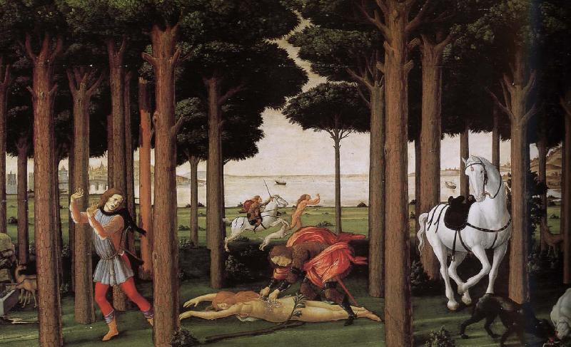 Sandro Botticelli Follow up sections of the story Sweden oil painting art